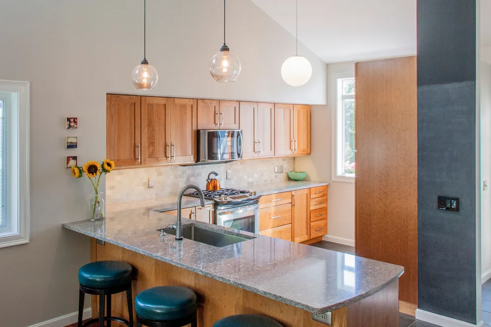 Contemporary Charming Cherry Kitchen by Chris Van Genechten - Kitchen & Bath Design - Photo 13