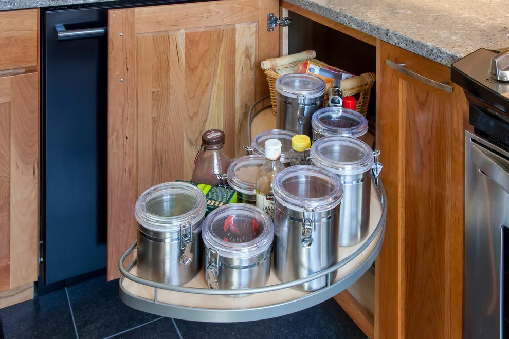 Contemporary Charming Cherry Kitchen by Chris Van Genechten - Kitchen & Bath Design - Photo 6