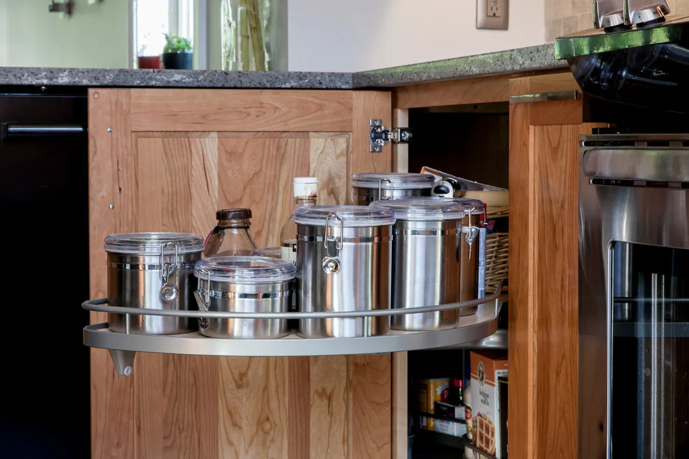 Contemporary Charming Cherry Kitchen by Chris Van Genechten - Kitchen & Bath Design - Photo 14