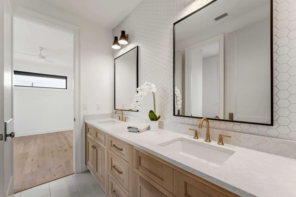 Contemporary Farmhouse by Anthem Homes by Woodsman Kitchens And Floors - Photo 28