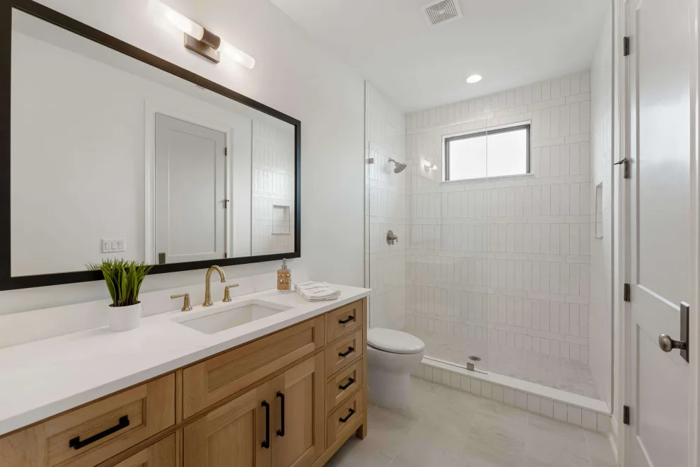 Contemporary Farmhouse by Anthem Homes by Woodsman Kitchens And Floors - Photo 12