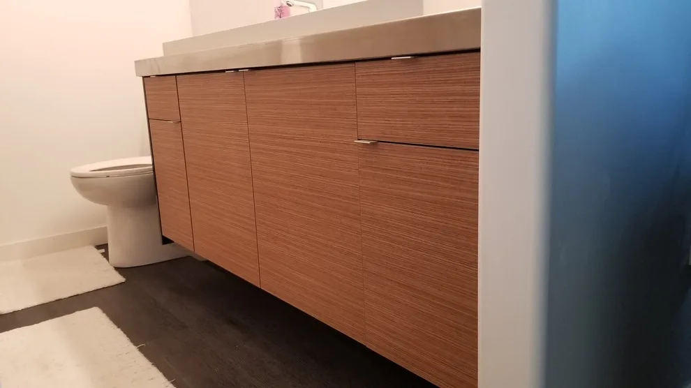 Contemporary Hovering Vanity by Jamie Tamanaha With Florcraft Carpet One - Photo 6