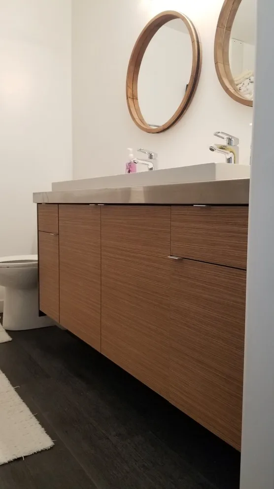 Contemporary Hovering Vanity by Jamie Tamanaha With Florcraft Carpet One - Photo 10