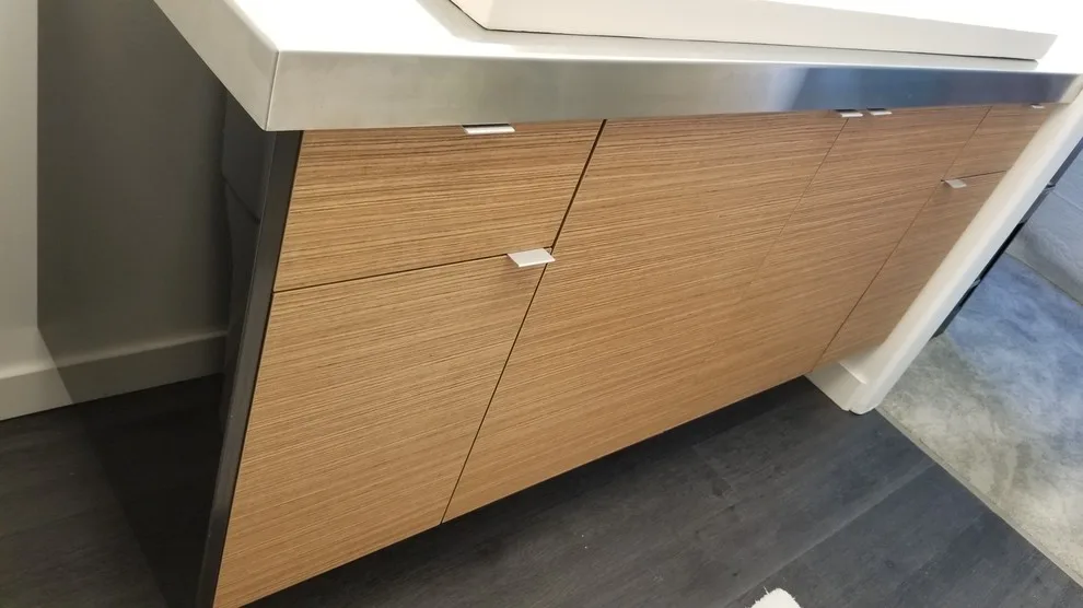 Contemporary Hovering Vanity by Jamie Tamanaha With Florcraft Carpet One - Photo 2