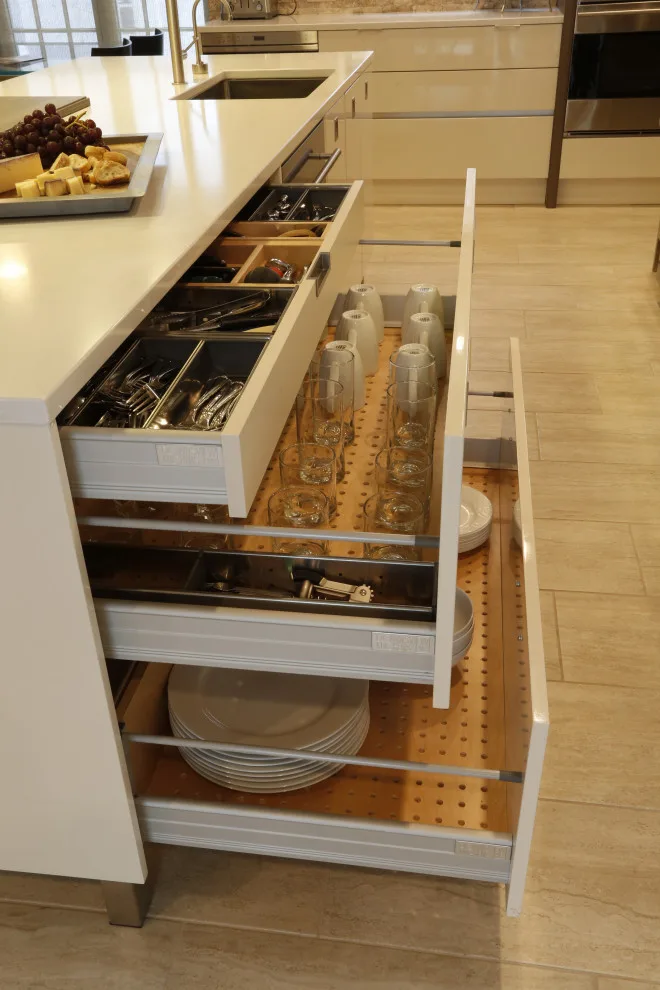 Contemporary Kitchen Design Featuring International Touches by Kitchen & Bath Designs By Leah LLC - Photo 7