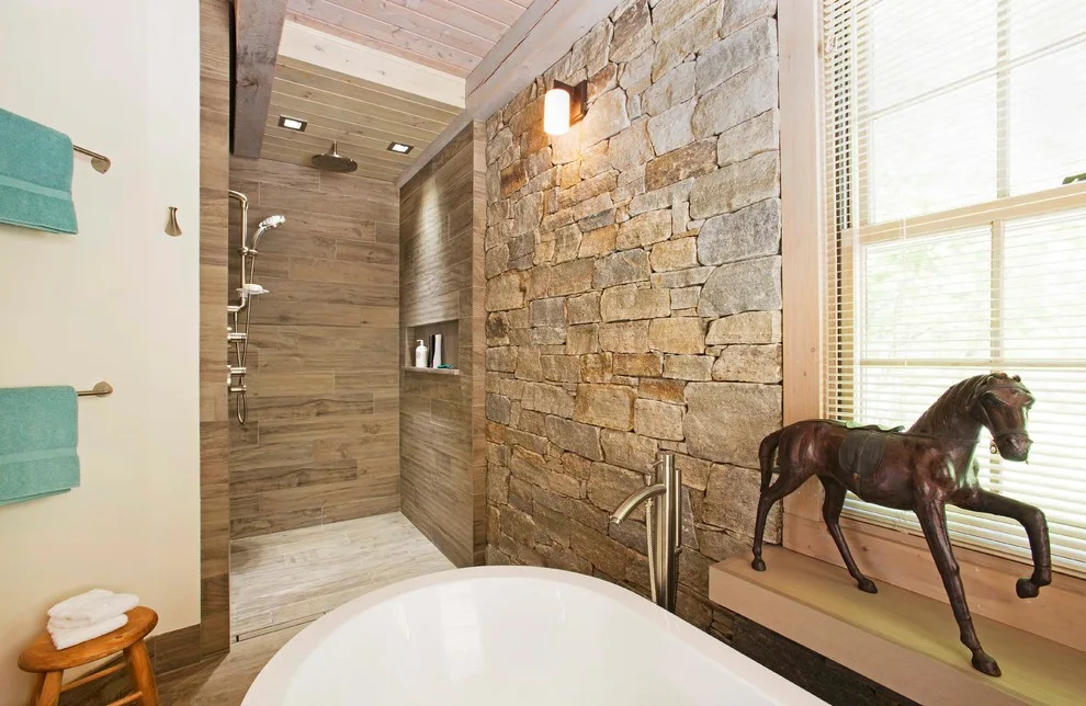 Contemporary Country Bathroom by Designs For Living By Wendy, LLC - Photo 2