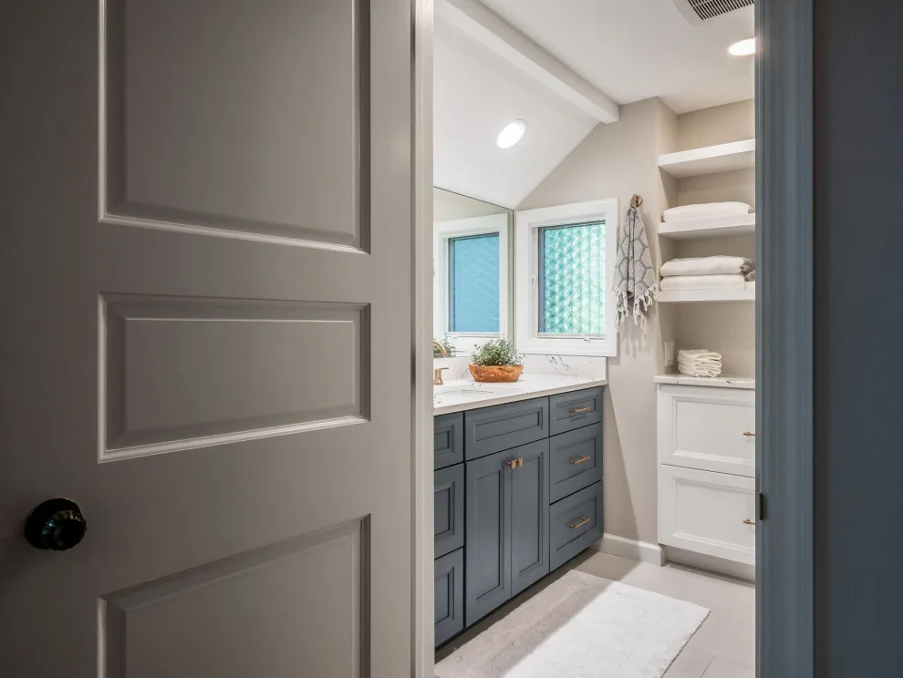 Contemporary Upper Arlington Bathroom Suite by Residence Design Build Remodel - Photo 3