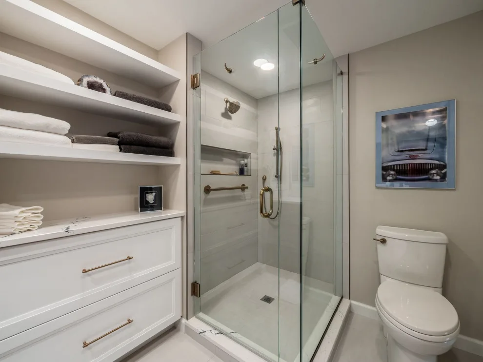 Contemporary Upper Arlington Bathroom Suite by Residence Design Build Remodel - Photo 5