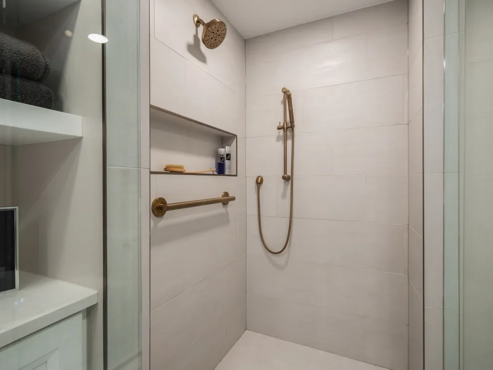 Contemporary Upper Arlington Bathroom Suite by Residence Design Build Remodel - Photo 2