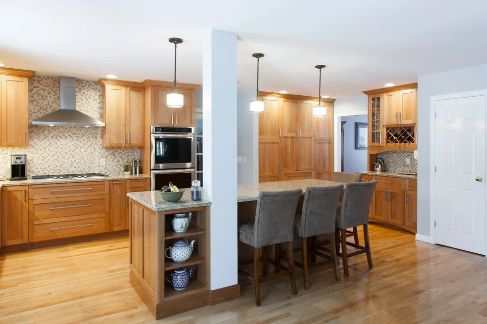 Cherry Shaker Kitchen Renovation by Chris Van Genechten - Kitchen & Bath Design - Photo 4