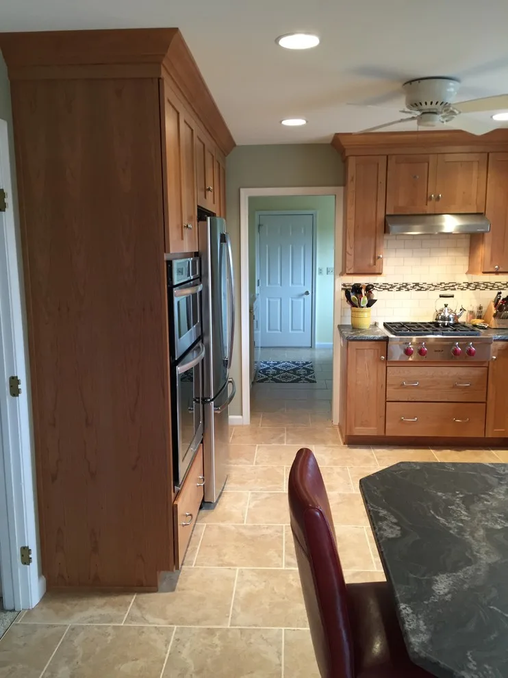 Cherry Wood with Silver Waves Leather Granite by Stacey Kocevar Designs, LLC - Photo 22