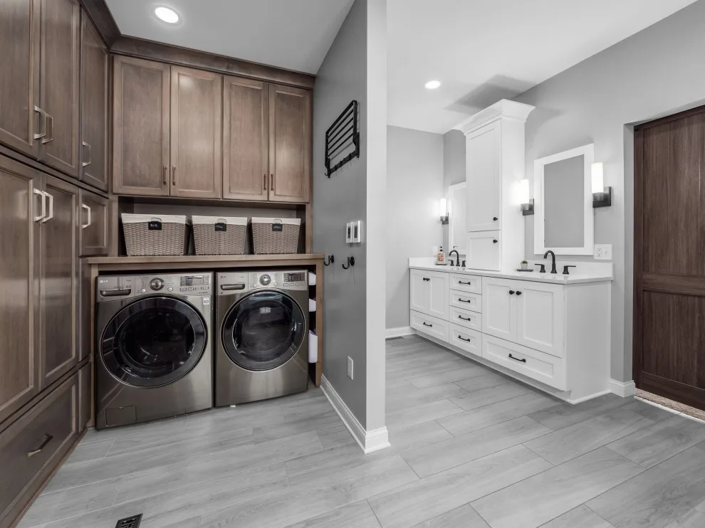 New Albany Bathroom, Wardrobe, and Laundry Area by Residence Design Build Remodel - Photo 4