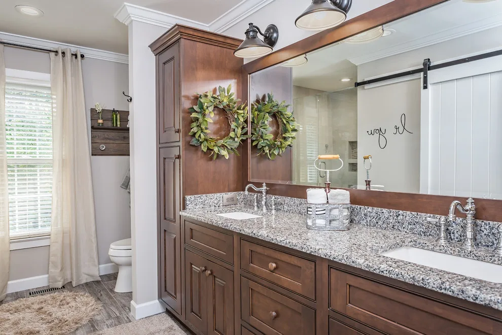 Oak Hollow Lake Primary Bathroom by Badin Lake Builders - Photo 6