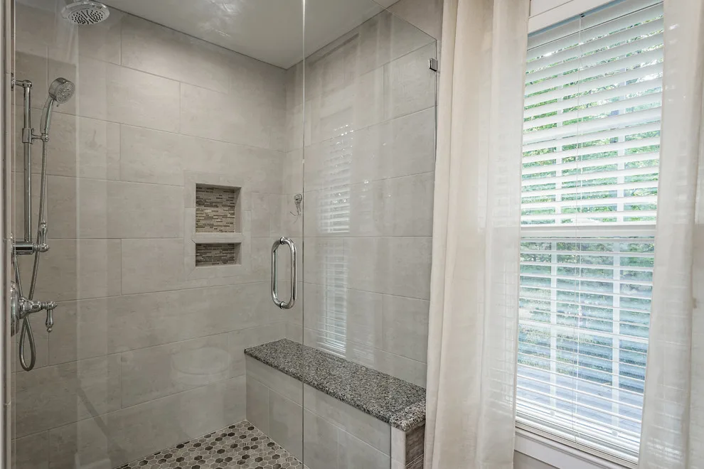 Oak Hollow Lake Primary Bathroom by Badin Lake Builders - Photo 5
