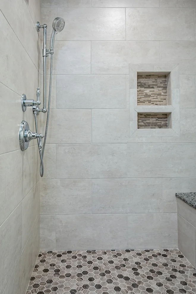 Oak Hollow Lake Primary Bathroom by Badin Lake Builders - Photo 4