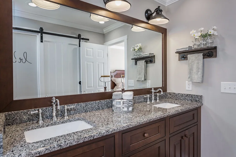 Oak Hollow Lake Primary Bathroom by Badin Lake Builders - Photo 2