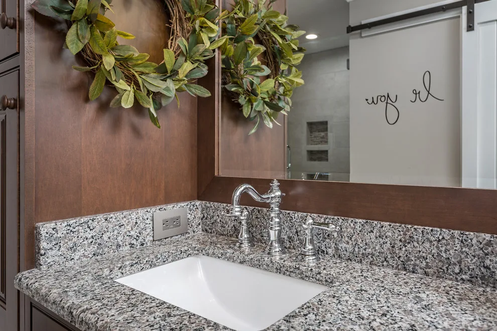 Oak Hollow Lake Primary Bathroom by Badin Lake Builders - Photo 8
