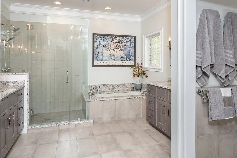Oak Ridge Primary Bathroom by Badin Lake Builders - Photo 4