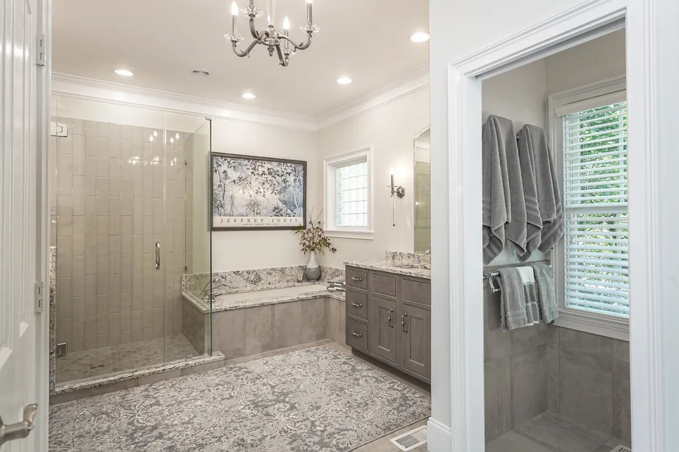 Oak Ridge Primary Bathroom by Badin Lake Builders - Photo 3