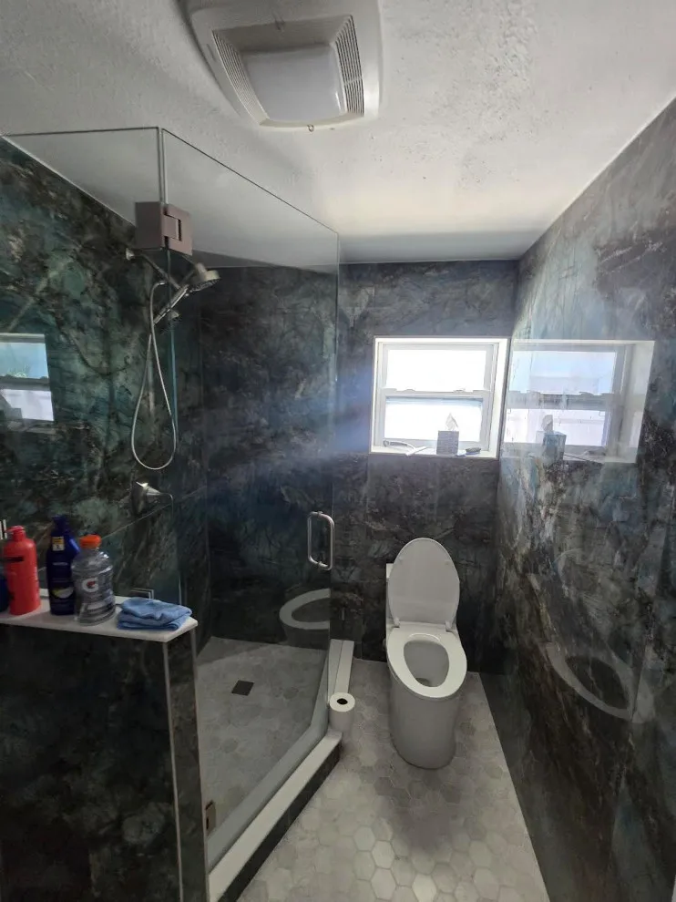 Onyx Marble Shower Excellence by Level Up Construction & Investment Group LLC - Photo 2
