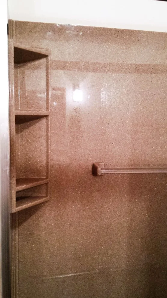 Onyx shower setup by LifeStyle Renovations, Inc. - Photo 5