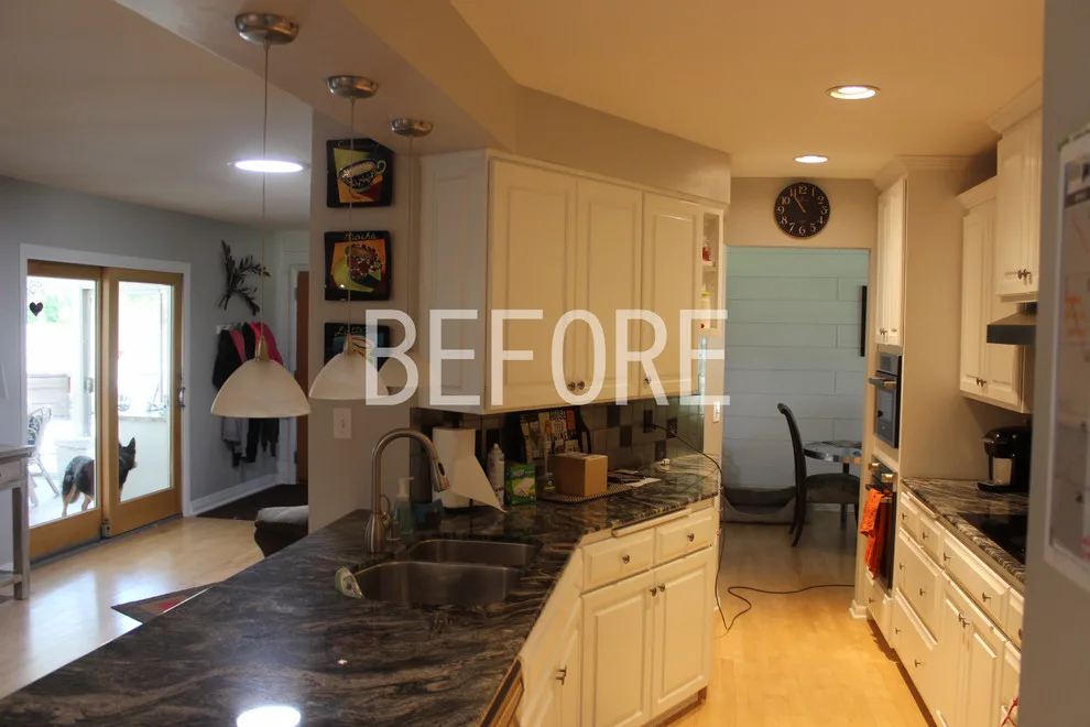 Modern Open Kitchen Renovation by Badger Carpentry, Inc. - Photo 6