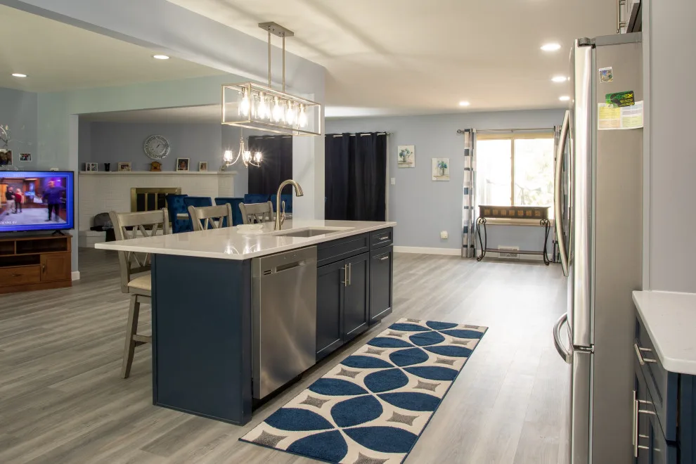 Open Layout - Ground Floor Remodeling - FW by Miracle Contracting Inc. - Photo 11