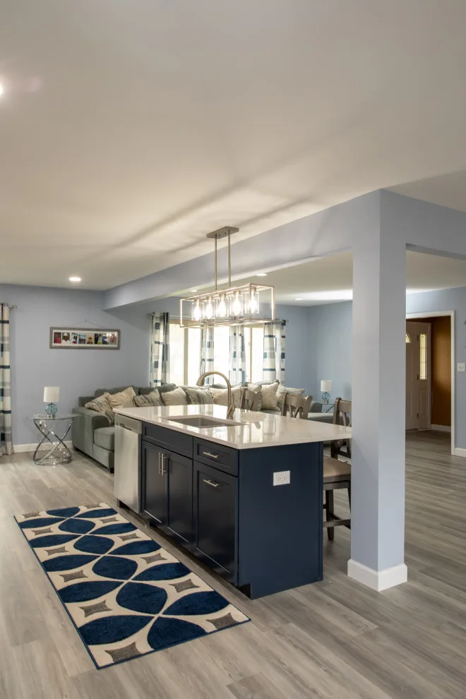 Open Layout - Ground Floor Remodeling - FW by Miracle Contracting Inc. - Photo 18