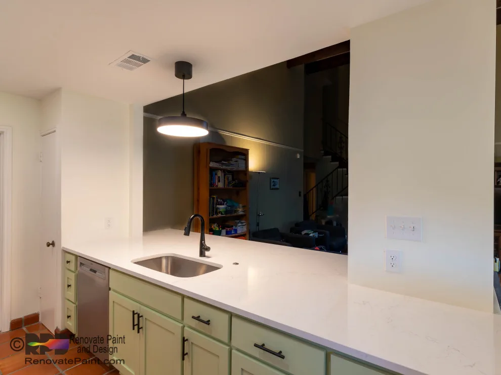 Contemporary Kitchen Renovation by Renovate Paint And Design - Photo 2