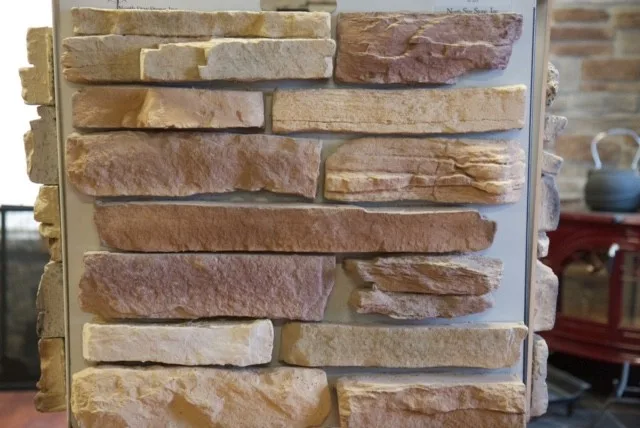 Fresh Stone Veneer Sample Displays by HX Home Solutions And North Star Stone - Photo 3