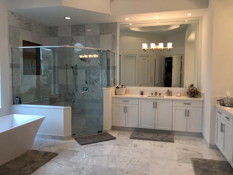 Varied Restrooms by Abba Construction & Remodeling - Photo 6