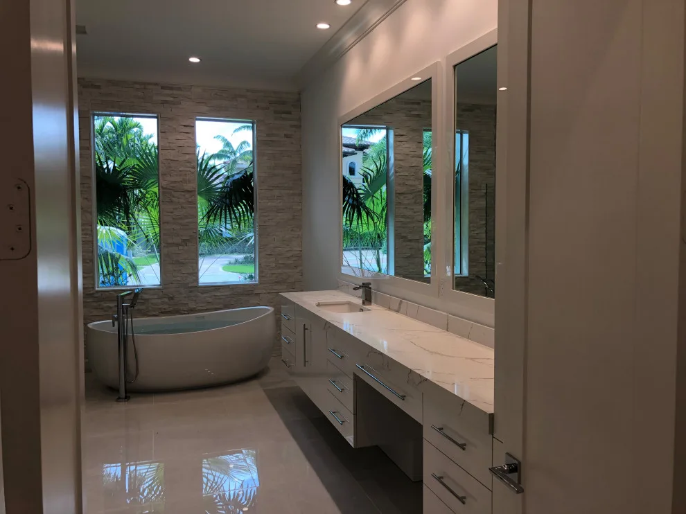Varied Restrooms by Abba Construction & Remodeling - Photo 14