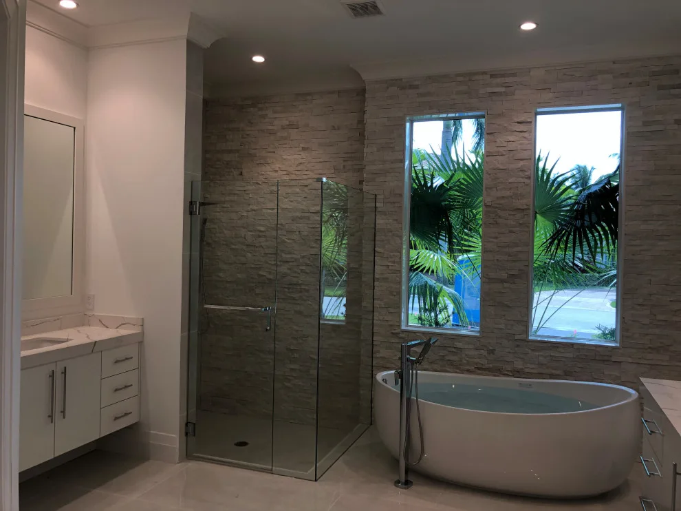 Varied Restrooms by Abba Construction & Remodeling - Photo 7