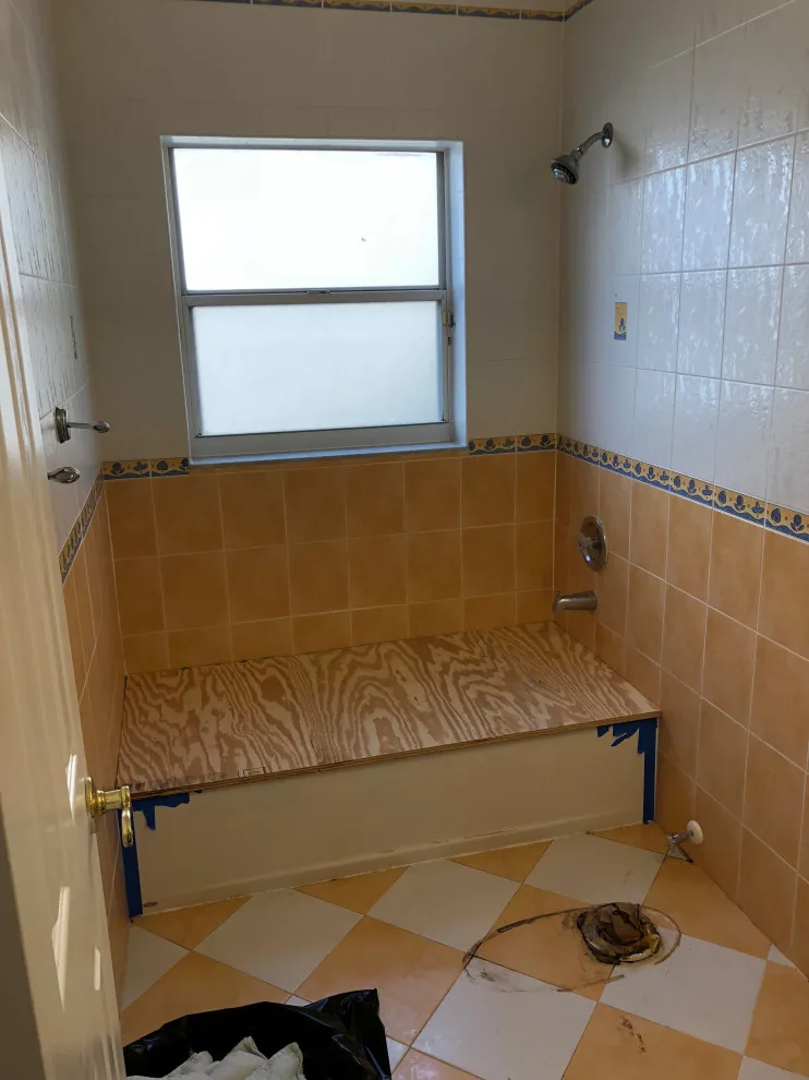 Pembroke Pines compact bathroom renovation by Abba Construction & Remodeling - Photo 3