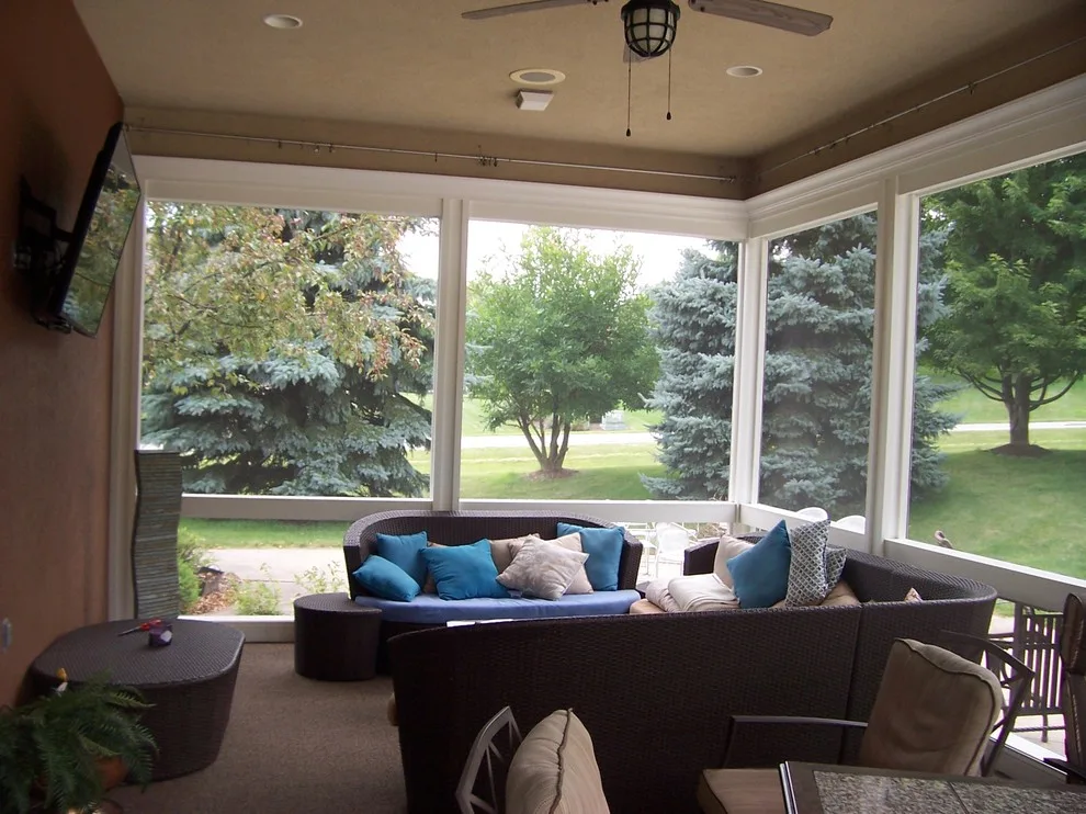 Waunakee Porch Enclosure by Byrnes Custom Construction - Photo 4