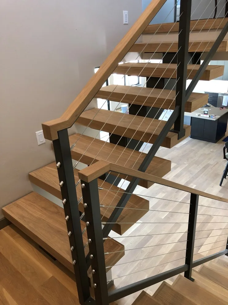Suspended Steps by J.Howell Custom Home Builder - Photo 2