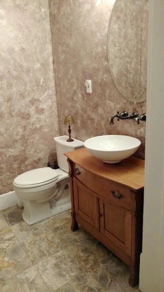 Stylish Restroom by Lowder & Lowder Construction Inc. - Photo 3