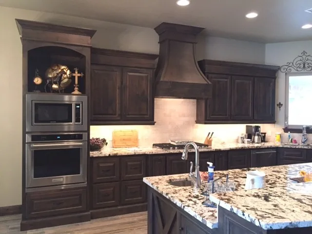 Classic Dark Wood Culinary Space by Anderson Trim Inc - Photo 13