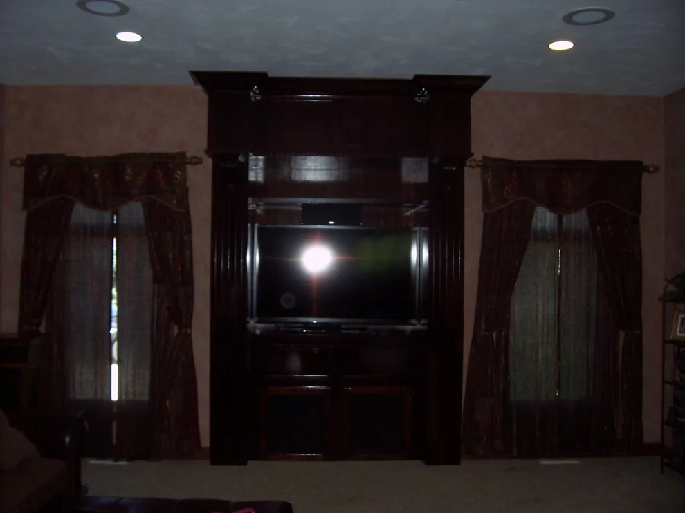 Waunakee Custom Entertainment Unit by Byrnes Custom Construction - Photo 2
