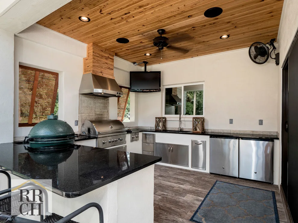 Patio and Recreation Space by Robinson Renovation & Custom Homes, Inc. - Photo 5