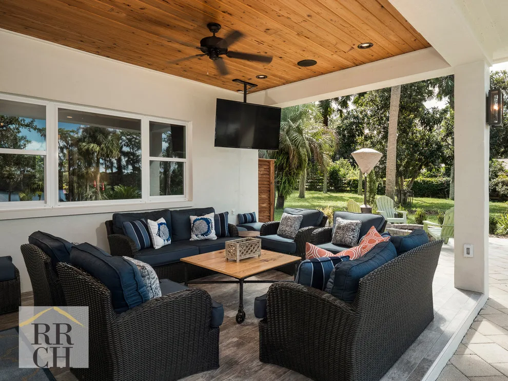Patio and Recreation Space by Robinson Renovation & Custom Homes, Inc. - Photo 7