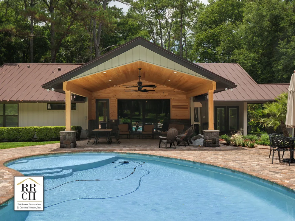 Patio and Recreation Space by Robinson Renovation & Custom Homes, Inc. - Photo 6
