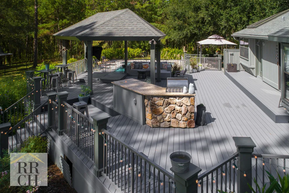 Patio and Recreation Space by Robinson Renovation & Custom Homes, Inc. - Photo 11
