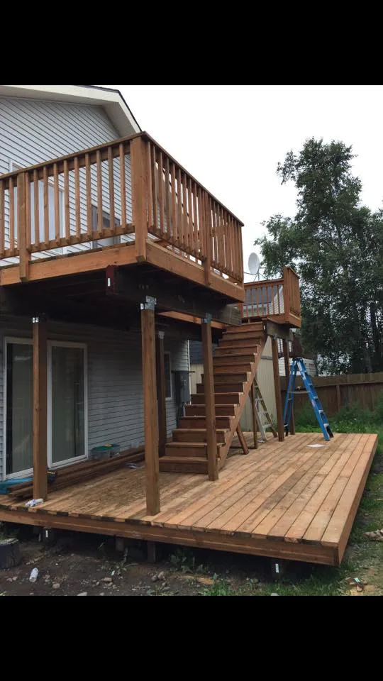 Exterior Deck and Steps by Olhausen Construction And Management, LLC - Photo 2