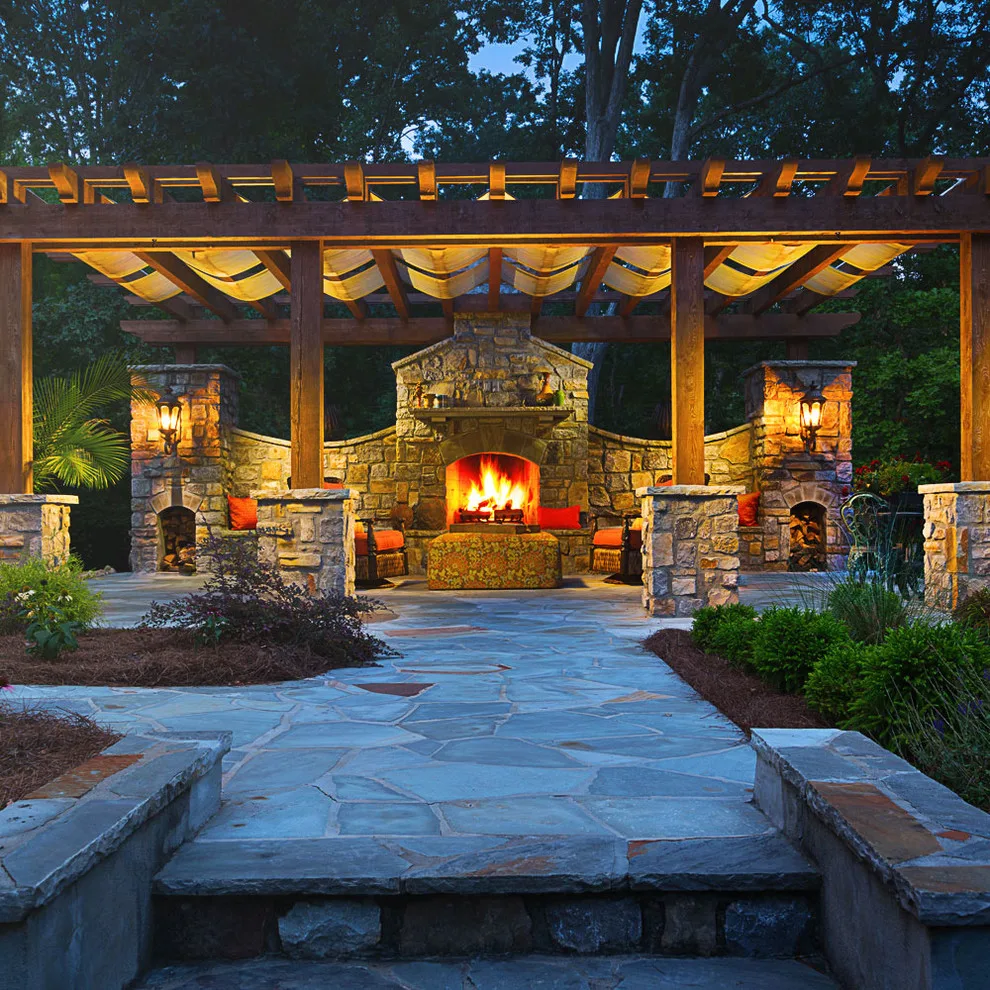 Marietta Patio Kitchen and Pergola by Boyce Design + Build - Photo 5