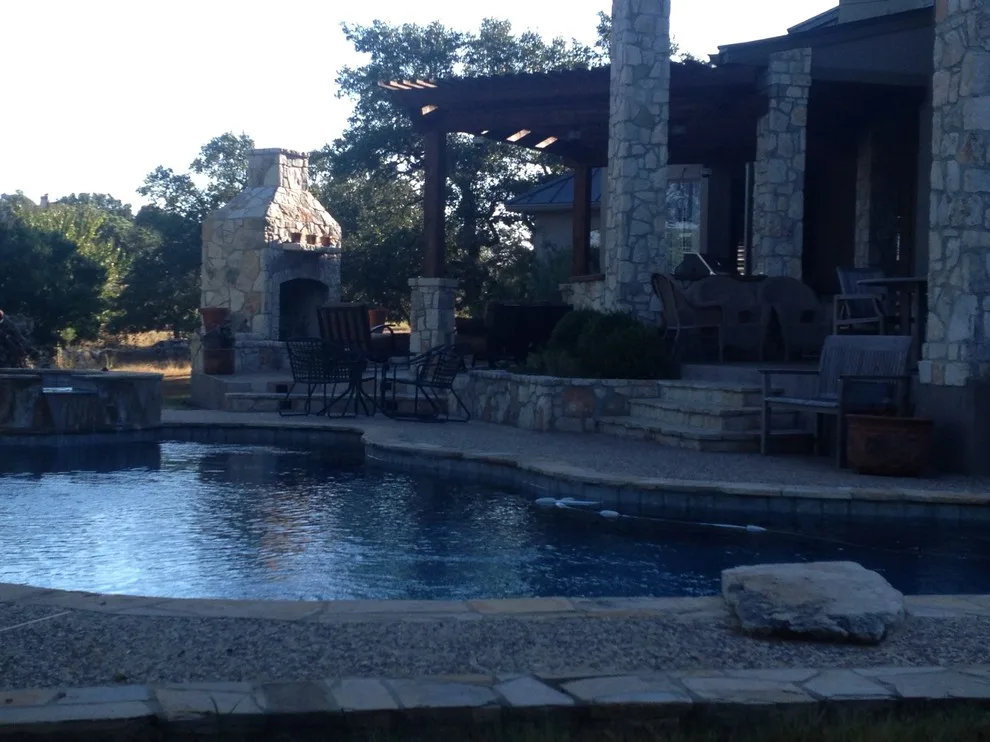 Alfresco Cooking Area/Outdoor Living Space/Canopy Structure by Lone Star Construction - Photo 4