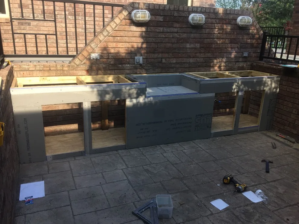 Alfresco cooking area by Advantedge Stone, LLC - Photo 13