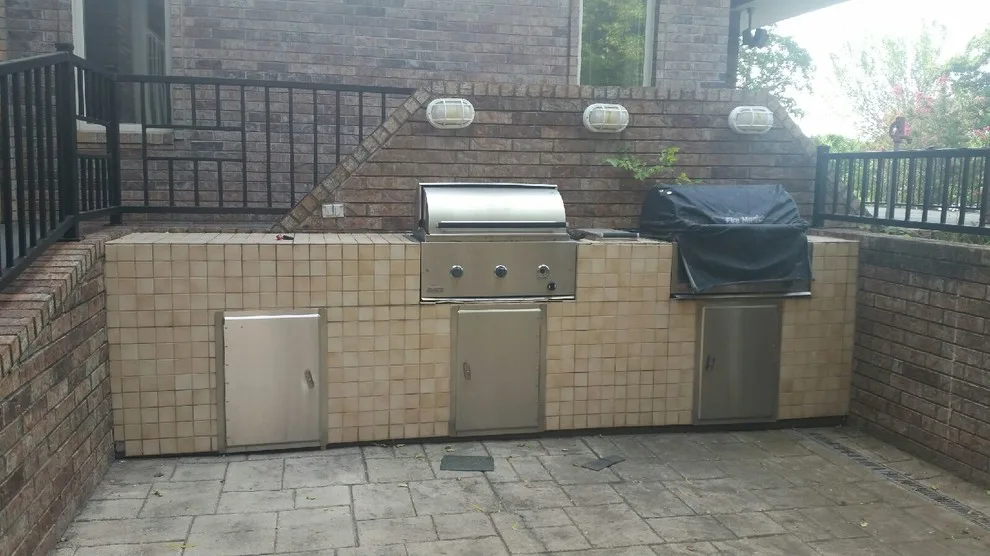 Alfresco cooking area by Advantedge Stone, LLC - Photo 6