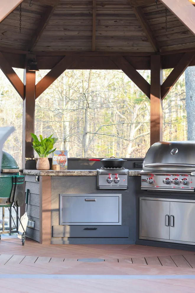Al Fresco Cooking Area by Blue Ridge Design Build - Photo 3