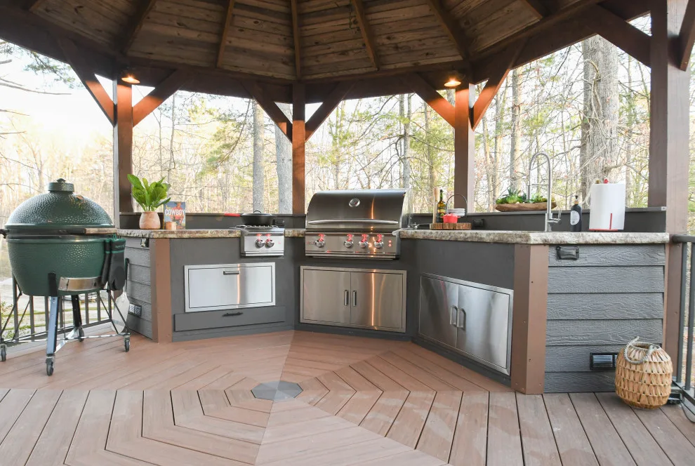Al Fresco Cooking Area by Blue Ridge Design Build - Photo 4